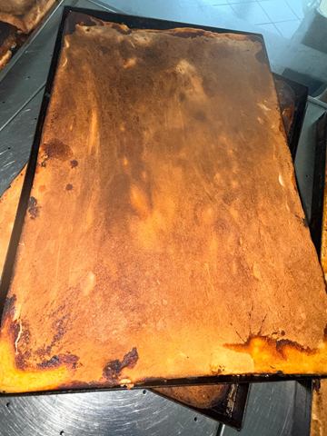 Teglia appena sfornata da Do' Siciliano